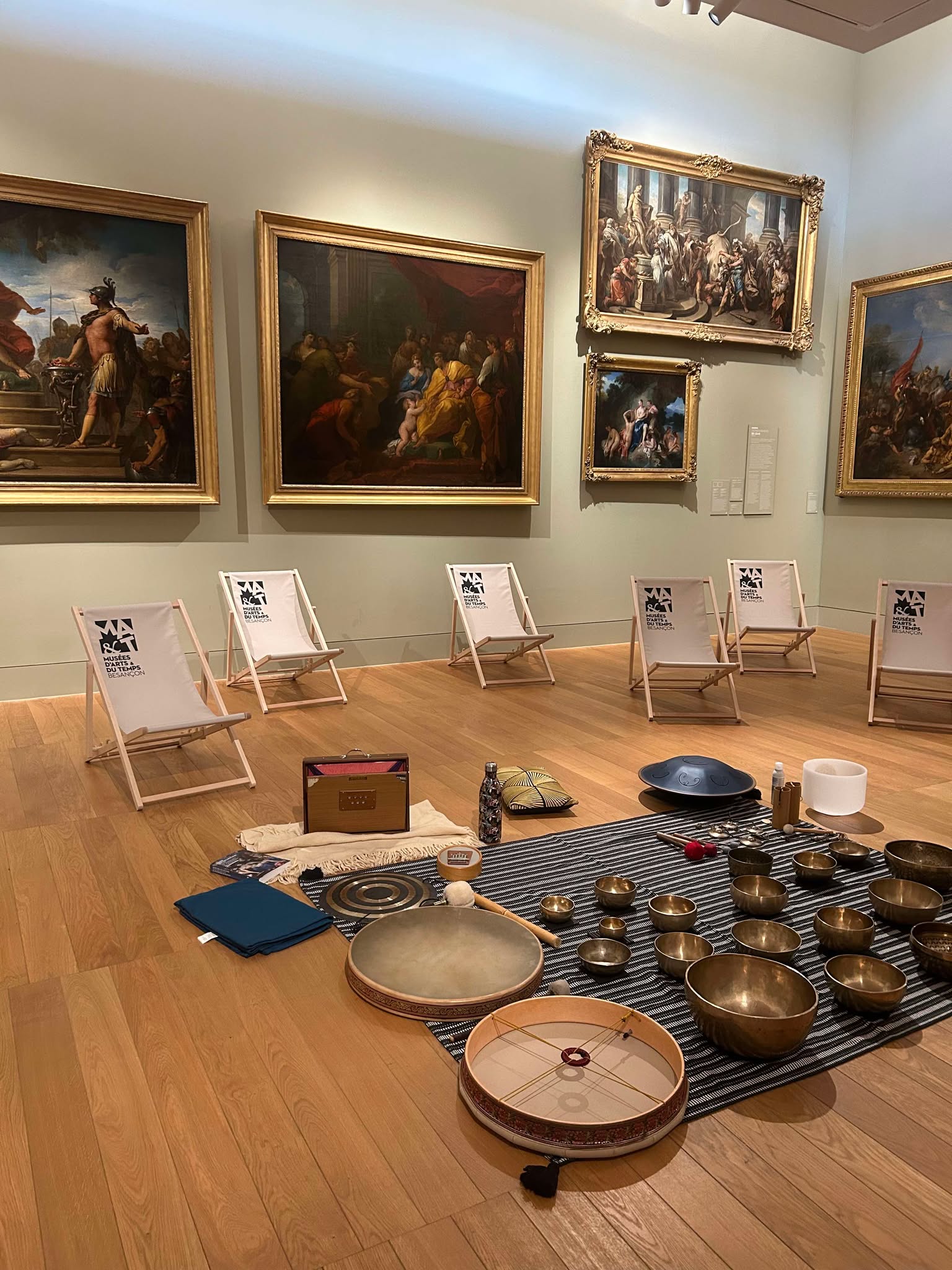 Bain sonore au musée